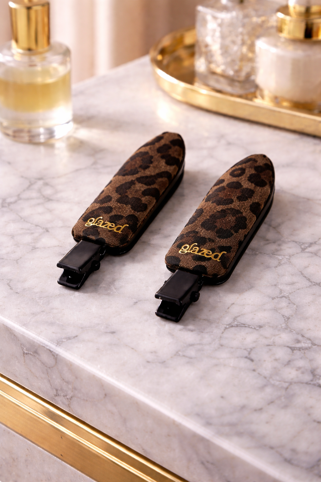 Glazed Sleek Hold Clips