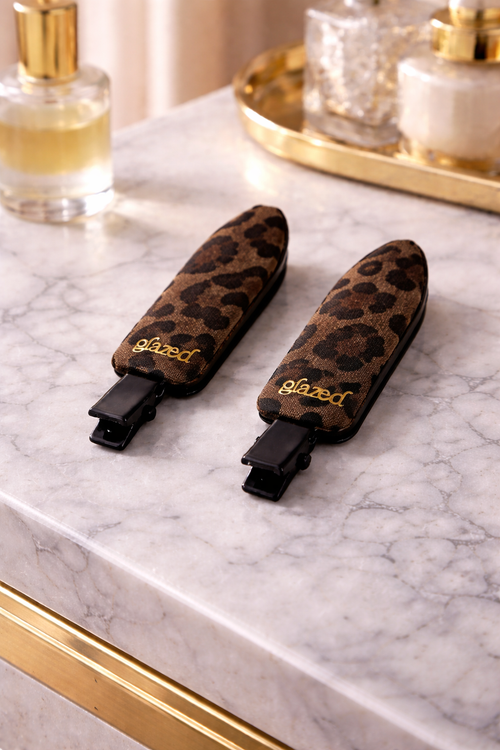 Glazed Sleek Hold Clips